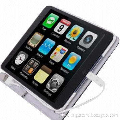 10,000mAh Power Bank with Leather Cover Case, Ideal for iPad Mini